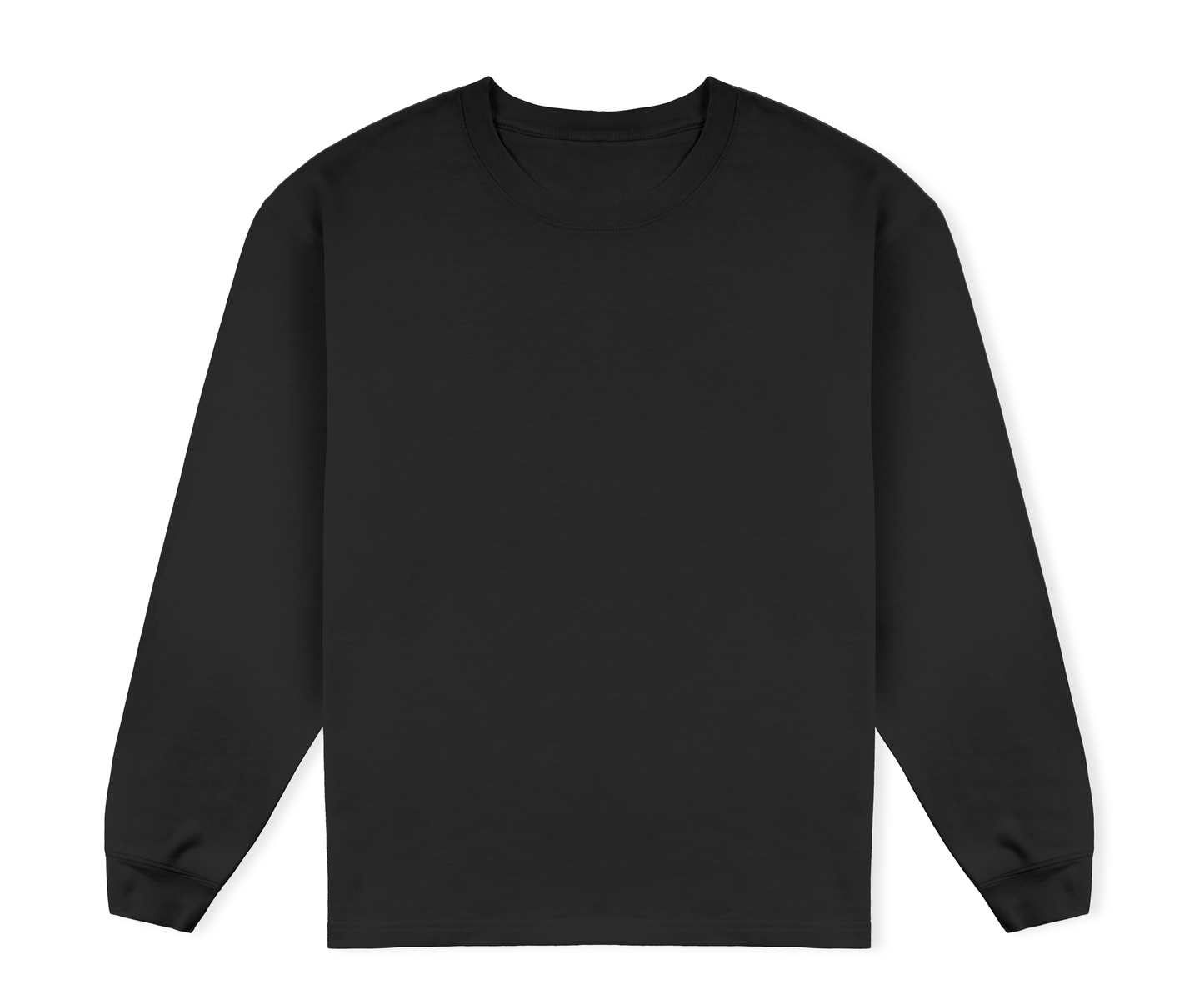 T-Shirt Long Sleeves 100% Cotton - 180gsm / 5.5oz
