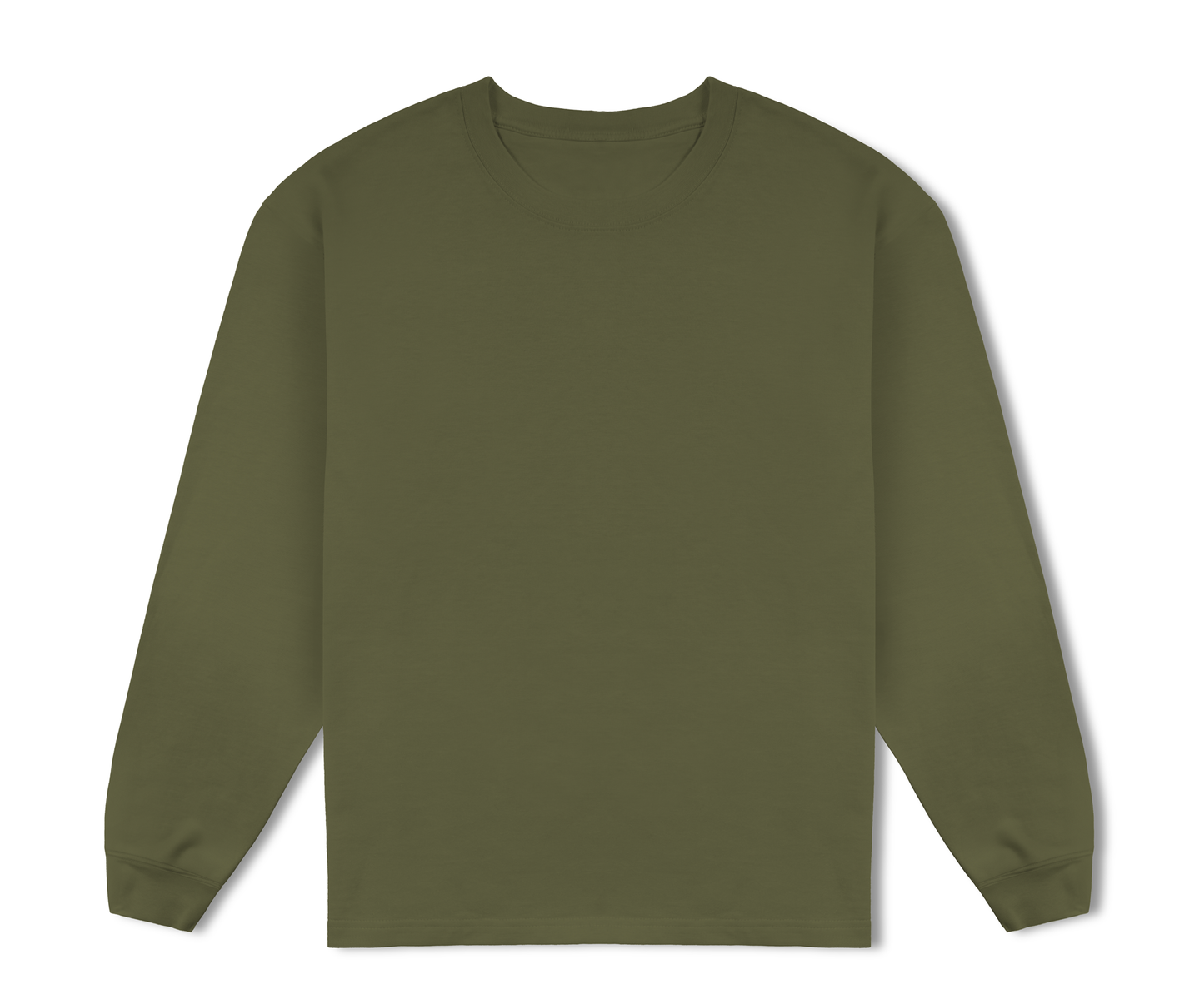 T-Shirt Long Sleeves 100% Cotton - 180gsm / 5.5oz