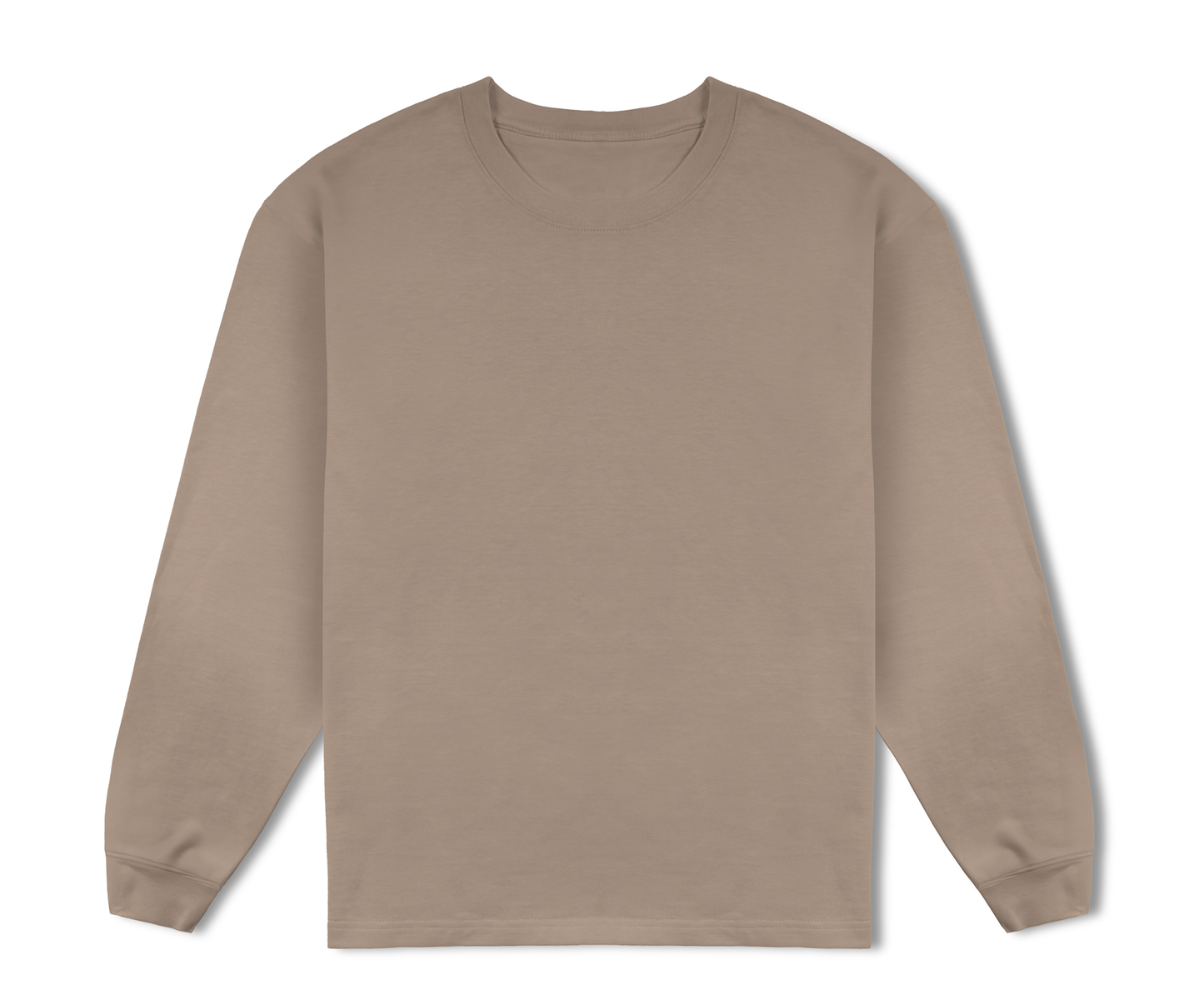 T-Shirt Long Sleeves 100% Cotton - 180gsm / 5.5oz
