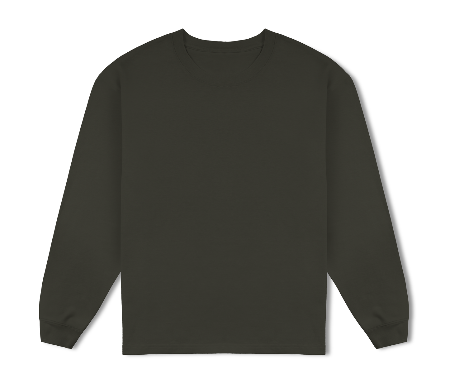 T-Shirt Long Sleeves 100% Cotton - 180gsm / 5.5oz