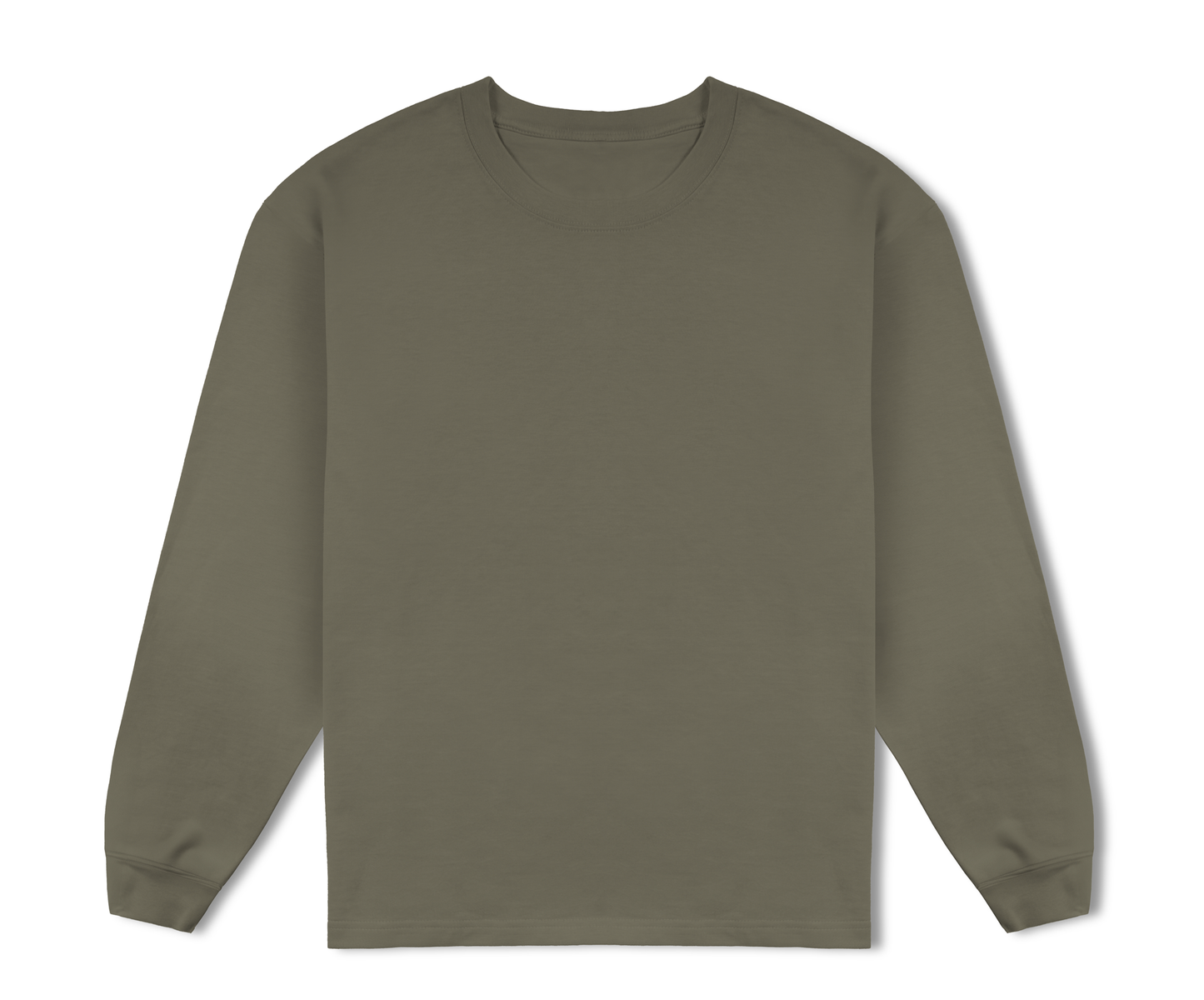 T-Shirt Long Sleeves 100% Cotton - 180gsm / 5.5oz