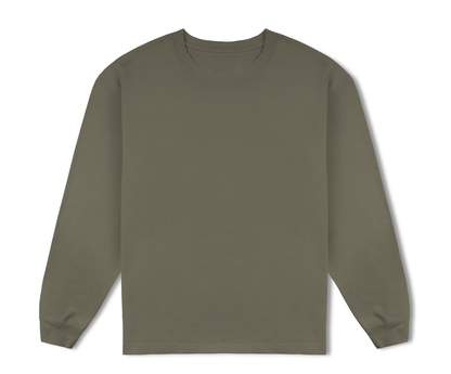 T-Shirt Long Sleeves 100% Cotton - 180gsm / 5.5oz