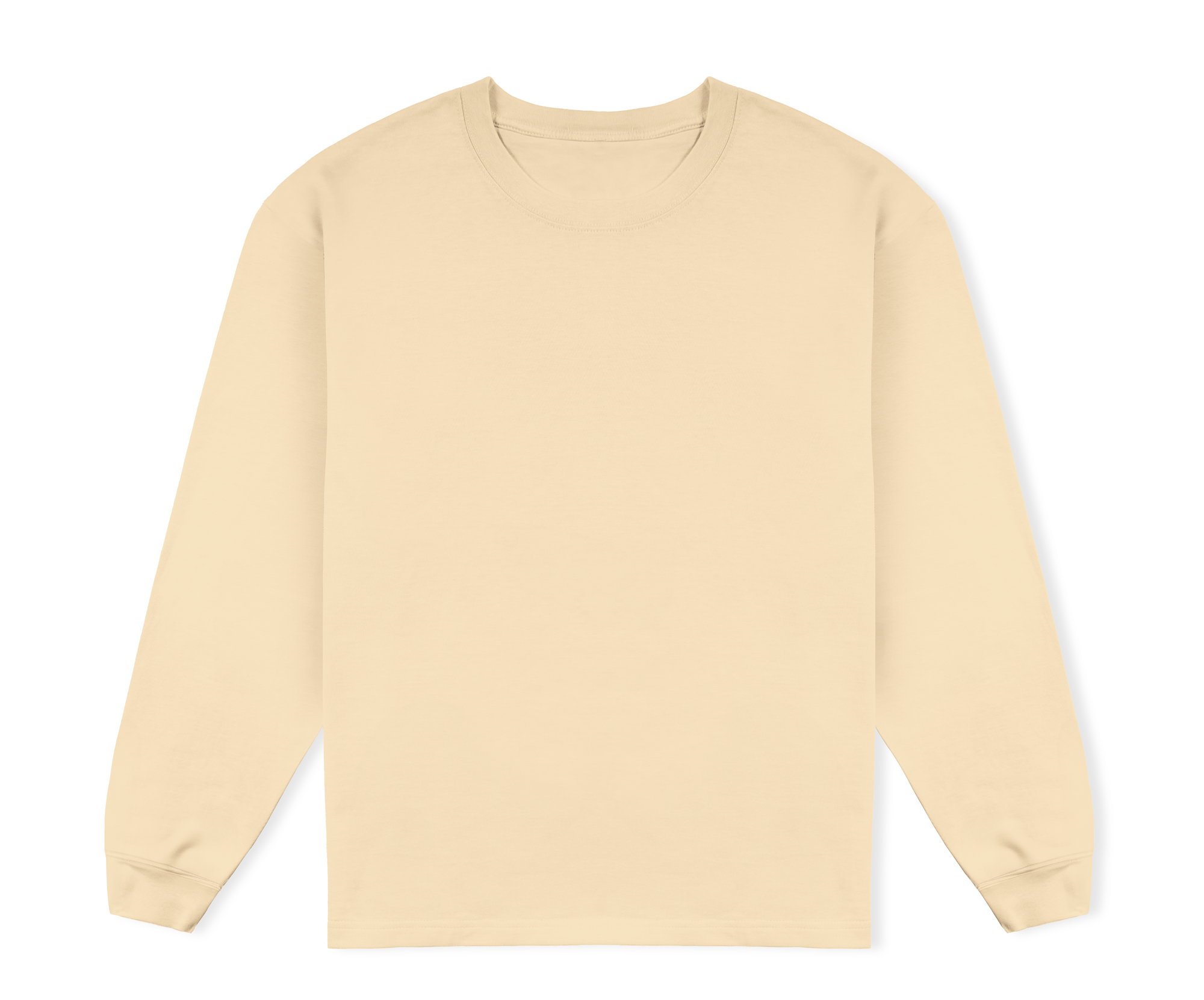 Essential T-Shirt Long Sleeves 100% Cotton