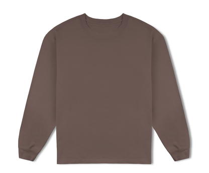 T-Shirt Long Sleeves 100% Cotton - 180gsm / 5.5oz