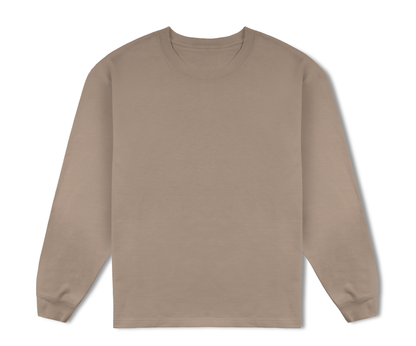 T-Shirt Long Sleeves 100% Cotton - 180gsm / 5.5oz