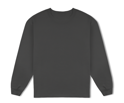 T-Shirt Long Sleeves 100% Cotton - 180gsm / 5.5oz
