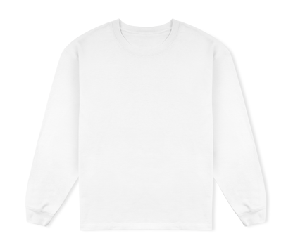 T-Shirt Long Sleeves 100% Cotton - 180gsm / 5.5oz